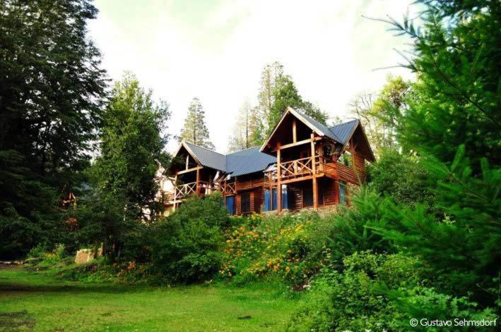 Cabanas Las Maras Вилья-ла-Ангостура Экстерьер фото